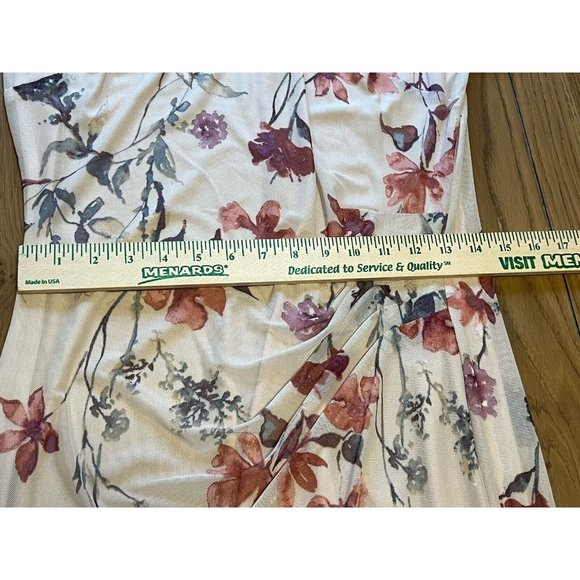 Kate And Lily NWT Floral Dress Size 10p Boho Summer Chic Wedding Formal‎ Party - Picture 11 of 15